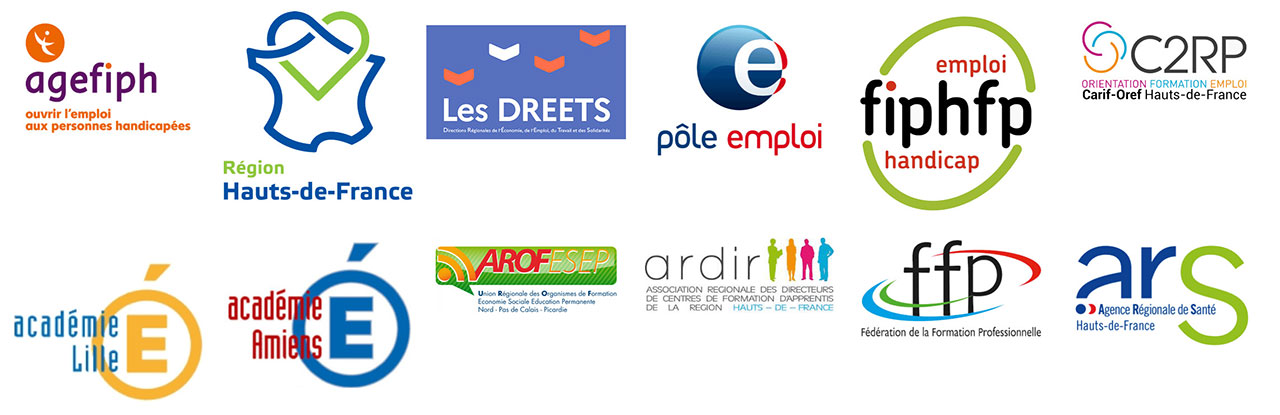 프랑스 장애인고용 관련 비영리 단체 및 기관 로고
