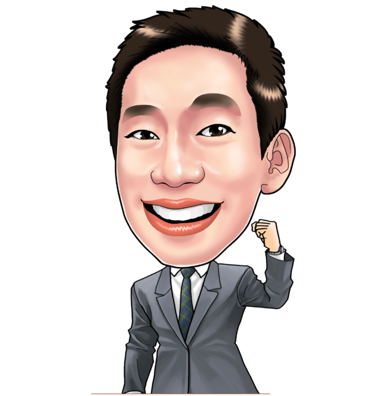 김민수 과장 캐리커처 그림