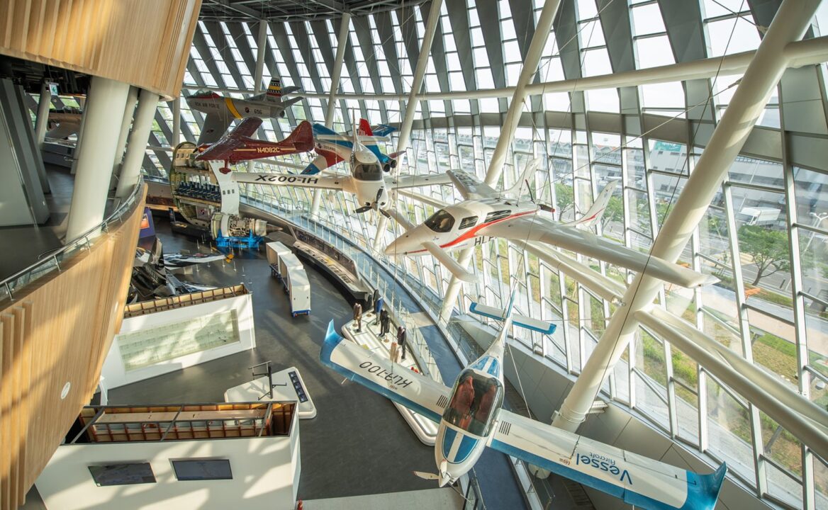 국립항공박물관 내부 사진
