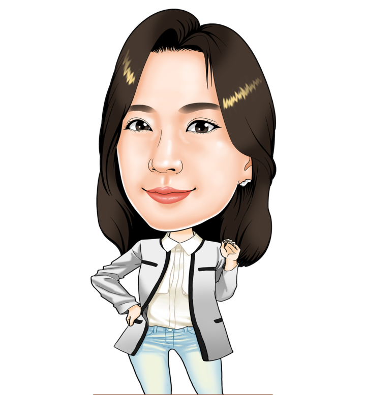 김서림 대리 캐릭커처
