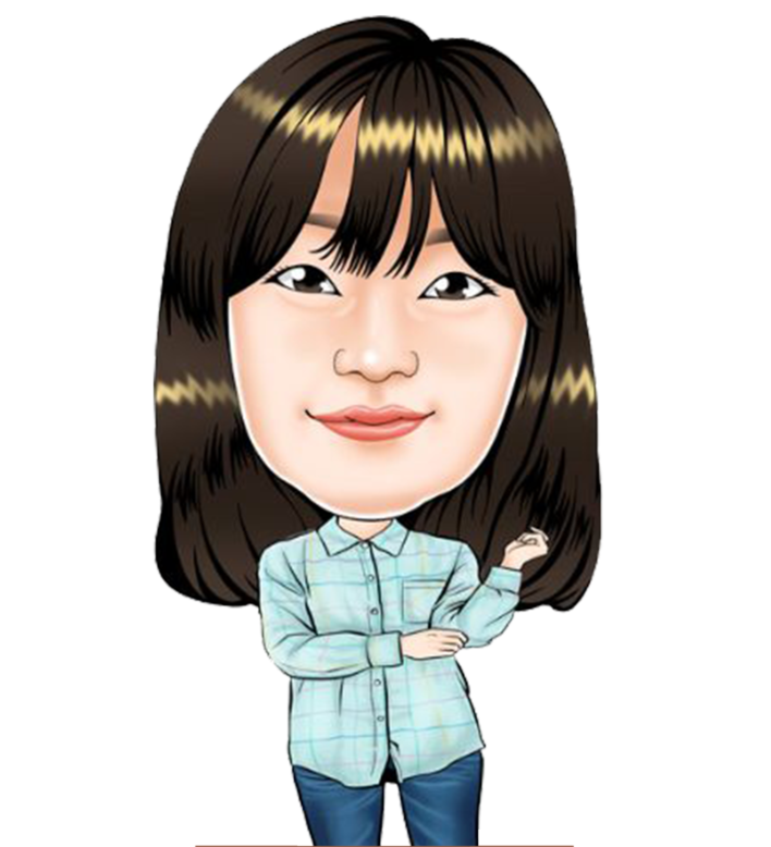 전연주 교사 캐리커쳐 그림