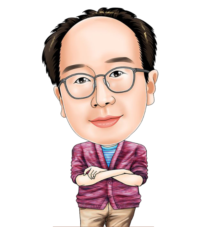 김의호 부장 캐리커처 그림