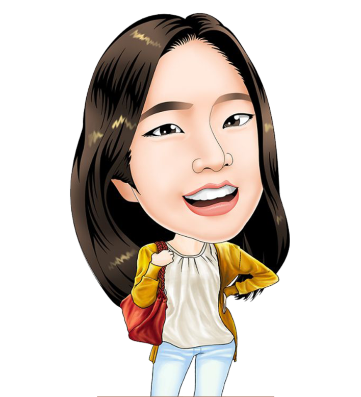 김지은 주임 캐리커처 그림