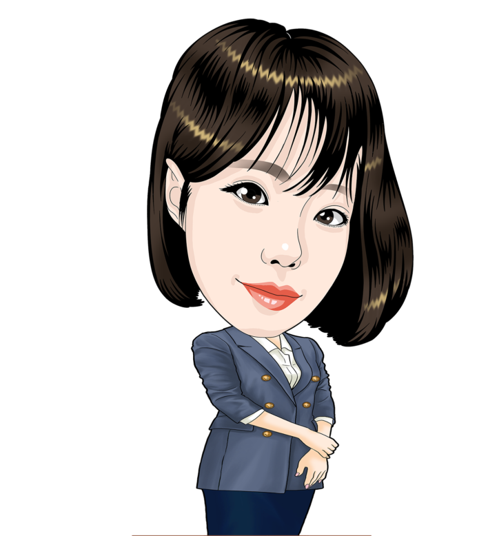 정승혜 대리 캐리커처