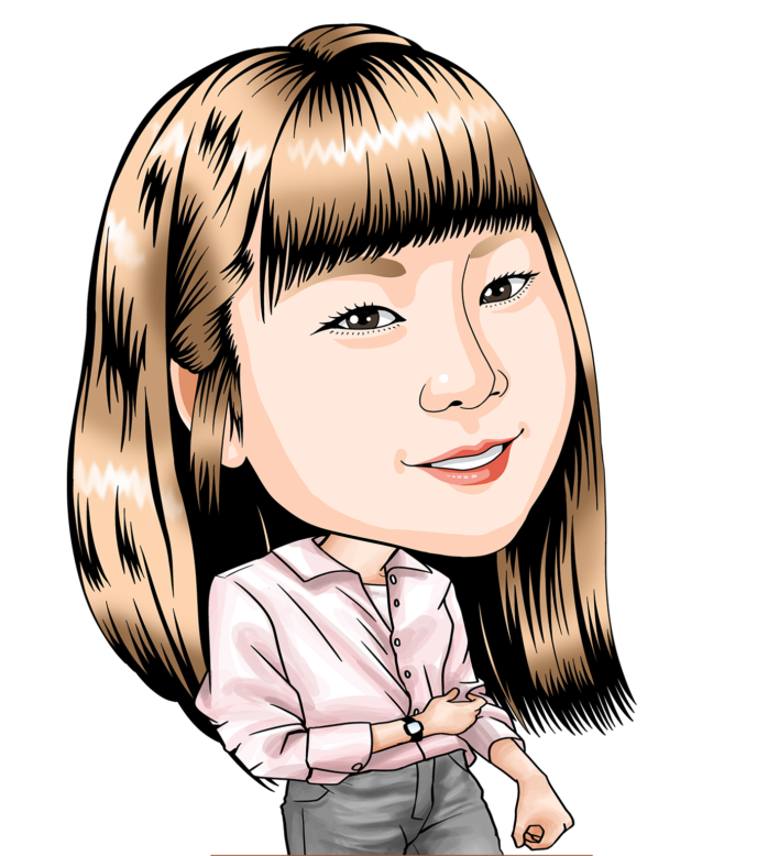 김수린 과장 캐리커처 그림