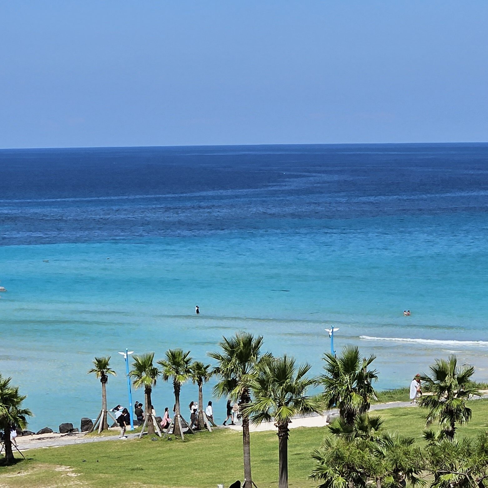 가을 바다 사진