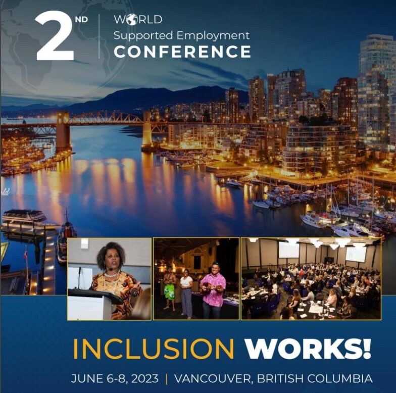 이천이십삼년 캐나다 지원고용협회 컨퍼런스(2023.6.6.~8) 포스터