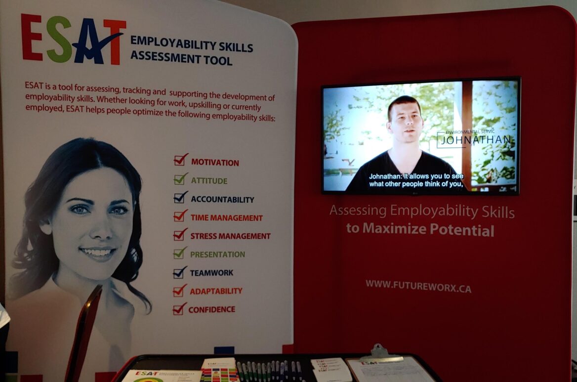 씨에이에스이 콘퍼런스에 참여한 직무능력 테스트를 통한 지원고용을 수행하고 있는 전담기관. ESAT