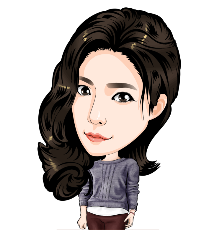 유수현 안전관리자 캐리커처