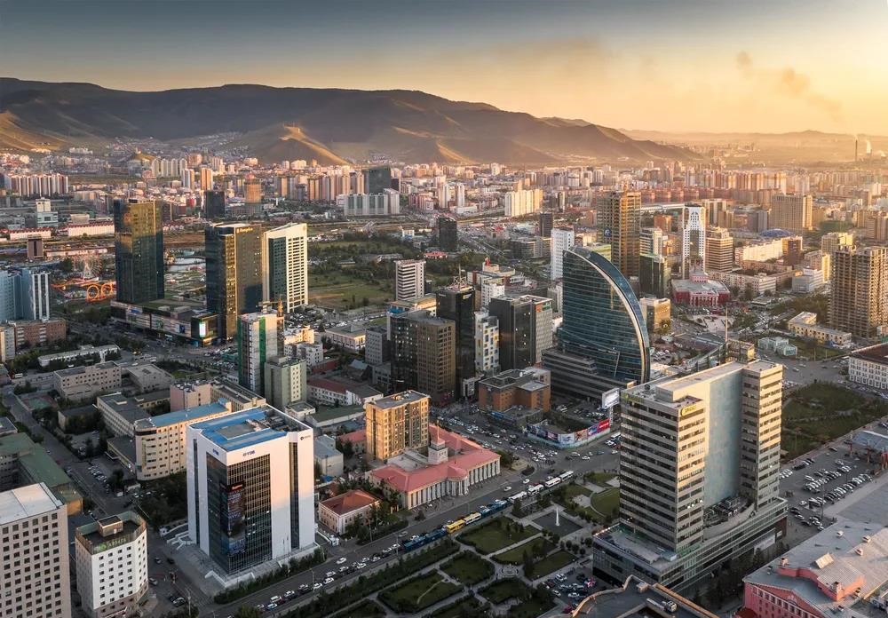 급속한 발전을 이룬 몽골의 수도 ‘울란바토르’ 도시 전경