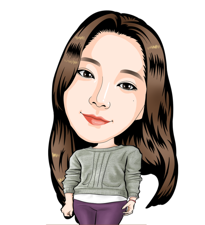 김예진 평가사 캐리커처